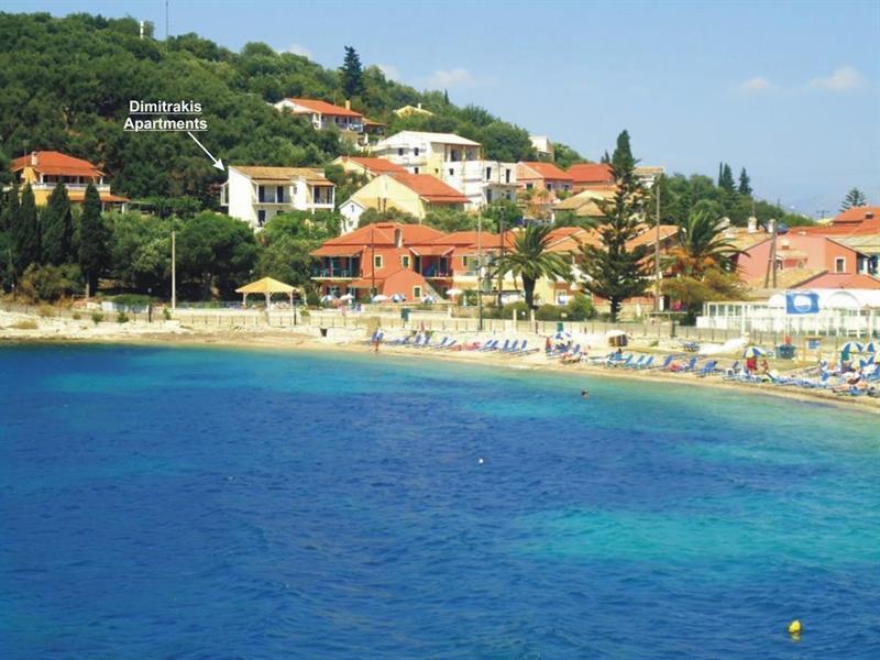 Dimitrios Apartments Kassiopi Exteriér fotografie